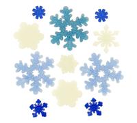 Décoration Noel Fenêtre Gelly Vitrostatique Flocons