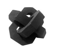 Décoration nœud d'arbre - Décoration de chaîne - Boho sculpté à la main imbriqué, support TV, étagère flottante, table basse, bibliothèque, cheminée, chambre à coucher