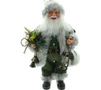 Décoration Père Noël 30cm Lanterne Décoration de Noël Père Noël Cloche Figure