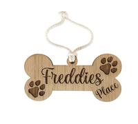 Décoration Personnalisée De Signe De Maison De Chien De Nom D'animaux De Compagnie, Plaque Suspendue En Bois PersonnaliséeDécor De Signe En Bois De Maison De Chien, Signe En Bois De Patte De Chien