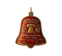 Décoration plate en acrylique pour 250e anniversaire, 250e anniversaire des États-Unis, pour citoyens américains, 250e anniversaire