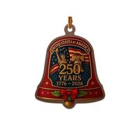 Décoration plate en acrylique pour 250e anniversaire, 250e anniversaire des États-Unis, pour citoyens américains, 250e anniversaire