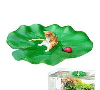 Décoration pour Aquarium De Betta - Modèle Flottant de Chat Pêcheur pour Aquarium - Ornement pour Petit Bocal à Poissons Betta | pour Débutants Passionnés Maison Bureau Restaurant Appartement