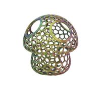 Décoration pour aquarium, impression 3D poreuse et ajourée | Jolies décorations champignons pour aquarium - Spa, café, magasin d'animaux domestiques, salon, bureau, hall d'hôtel, restaurant
