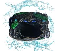 Décoration Pour Aquarium - Ornement Artificiel Design Tonneau Cassé,Décoration Pour Aquarium En Résine - Pour Poissons Betta Crevettes Tortues Méduses Nouveaux Animaux De Compagnie Eau Douce Et Eau