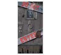 Décoration Pour Porte Do Not Enter 76x152cm Halloween Multicolore