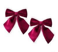 Décoration pour velours Noël Bords pour blancs Multitaille Réutilisable | pour velours doux vin pour Noël Utilisable sapin fenêtre pour porte Plusieurs tailles au pour choix