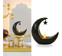 Décoration Ramadan Lune Bougies Aïd Moubarak Décoration Bougies à réchaud Musulmanes Islam Bougies Led Chambre Chambre Décoration de table