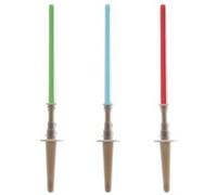 Décoration sabres lasers plastique 12 pieces - dekora G