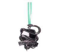 Décoration sapin Nemesis Now Harry Potter Slytherin Crest Gris 6 cm