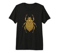 Décoration Scarabée Egypte T-Shirt Haut de Gamme