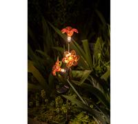 Décoration solaire : 3 lys