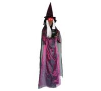Décoration Sorcière Halloween Figure Gothique Effrayante Suspendable 180 cm