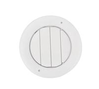 Décoration sortie d'air Compatible Avec Ford Pour Edge Pour Expedition 2015 2016 2017 2018 2019 2020 Grille De Sortie D'air De Toit Panneau De Couverture De Grille D'aération De Toit Ouvrant AC(White)