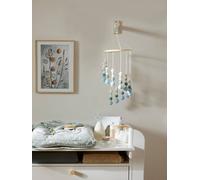 Décoration spirale à suspendre en feutrine vert sauge TU