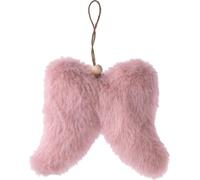 Décoration suspendue AILES, 10cm, rose