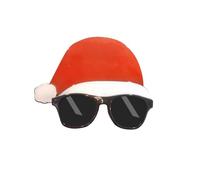 Décoration Table Noël Jolies lunettes de Noël flexibles pour s'adapter à toutes les tailles, très amusantes et festives pour les fêtes annuelles et saisons, fêtes de, le dîner.