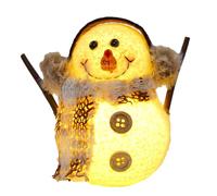 Décoration Table Noël Lighted Snowman Christmas Table Decorations Small Christmas Led Snowmen Lamp Snowman Night Lights Ornament