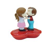 Décoration Tableau De Bord Figurines Collector Mignonnes Couple Bisou Déco