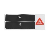 Décoration Touches Compatible Avec A6 C5 1997-2004 Garniture Couverture Décoration Intérieure Voiture Autocollant Réparation Bouton Commutation