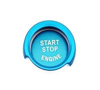 Décoration Touches Compatible Avec BMW Pour Série 3 E90 E91 E92 E93 2005 2006 2007 2008 2009 2010 2011 Bouton D'arrêt Démarrage Moteur Voiture Anneau Autocollant