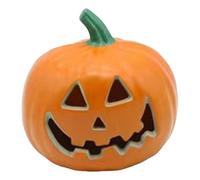 Décoration unique en forme de citrouille d'Halloween - Décoration incassable pour une utilisation sûre