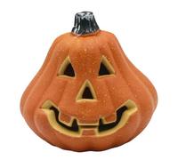 Décoration unique en forme de citrouille d'Halloween - Décoration incassable pour une utilisation sûre
