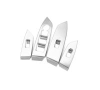 décoration voiture Autocollant Panneau de bouton réglage commutateur fenêtre voiture pour CX-5 2017-2024 KF LHD garniture couverture autocollante bande