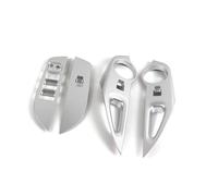 décoration voiture Autocollant pour Cross SUV 2021 2022LHD Garniture de couvercle panneau commande lève-vitre