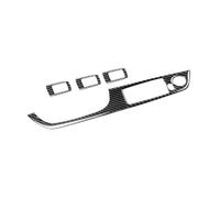 décoration voiture Autocollant Pour série 3 E90 2005-2012 LHD voiture porte fenêtre lève-vitre bouton de commutation cadre garniture couverture