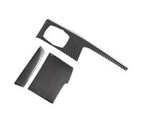 décoration voiture Compatible Avec Series 5 G30 2018 2019 2020 2021 2022, Panneau Multimédia Console Centrale Couvercle Bouton Garniture Cadre Autocollant, Accessoires