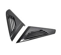 Décoration Voiture Compatible Avec Tesla Pour Model X 2016 2017 2018 2019 Accessoires Intérieurs De Voiture Sortie D'aération De Climatisation Avant Autocollant De Garniture De Couverture Décoré