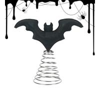 décorationde sapin de chauve-souris d'Halloween, décorationfestive pour la maison - Mini décorationde sapin de Noël pour intérieur et extérieur, Halloween, porte d'entrée, fenêtre, ferme, décoratio