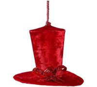 Décorations à suspendre pour sapin de Noël avec petit tambour et chapeau pour décoration de vacances personnalisée dans les maisons ou les vitrines de vente au détail (D)
