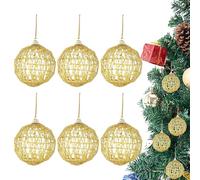Décorations à suspendre pour sapin de Noël - Ornements scintillants pour fête, boules de Noël décoratives | Ensemble d'ornements festifs pour créer de la joie de Noël, des ornements suspendus