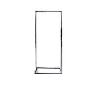 Décorations Accessoires de bienvenue Décoration la zone l'arcade | Support de cadre, signalisation de mariage en plein air, signe d'eau d'art en fer(Square base black he-06)
