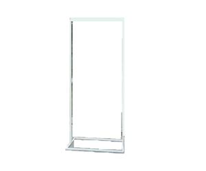 Décorations Accessoires de bienvenue Décoration la zone l'arcade | Support de cadre, signalisation de mariage en plein air, signe d'eau d'art en fer(Square base white he-01)
