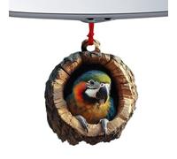 Décorations Animales de Noël | Ornement Animal en Acrylique 2D | Suspensions Colorées pour Arbre Maison Voiture Amis Famille Cadeaux Fêtes