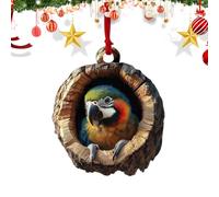 Décorations Animales pour Sapin de Noël | Ornements De Noël 2D en Acrylique - Ornements Suspendus pour Décorateurs Événementiels Organisateurs | Porte Mur Fenêtre