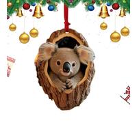 Décorations Animales pour Sapin de Noël Pendentif saisonnier 2D en | Décorations de Noël Pour Fenêtres, , Pièces, Maison, Fête, Lieu De Travail Et Koala