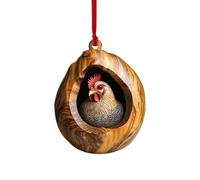Décorations Animales pour Sapin de Noël,Pendentifs Accrochables en Acrylique 2D | Ornements Suspendus pour Décorateurs Événementiels Organisateurs - Organisateur Événement Extérieur Couronne Porte