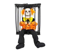 Décorations Animées D'Halloween - Skull Ghost Animatronic Prop, Effrayant Son Toucher Activé | Ornement D'horreur Gourmande À La Batterie Avec Des Yeux Brillants Pour Une Maison Hantée, Des Fêtes Inté