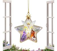 Décorations artisanales en forme d'étoile avec un motif élégant
