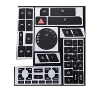 DéCorations Auto Compatible Avec A4 B6 B72 000 2001-2008 Kit Réparation Bouton Commutateur Vitre Électrique Panneau Tableau Bord Bouton D'alarme ESP Bouton(Set type B)