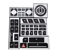 DéCorations Auto Compatible Avec A4 B6 B72 000 2001-2008 Kit Réparation Bouton Commutateur Vitre Électrique Panneau Tableau Bord Bouton D'alarme ESP Bouton(Set type A)