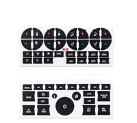 DéCorations Auto Compatible Avec Buick Pour Enclave CX CXL 2006 2007 2008 2009 2010 2011 2012 Kit Réparation Bouton Tableau Bord Voiture Autocollant Accessoires Décalcomanie