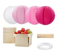 Décorations avec ballon à air chaud, centres de table avec ballon à air chaud | Lanternes en papier avec décorations de bâtons, boîte de bonbons de table créative pour anniversaires, réunions de