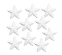 Décorations Boules 30pcs 8x8cm Étoiles Ornements de Noël Artisanat Polystyrène pour Décorations de Fête