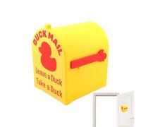 Décorations Canard Jaune pour Boîte Aux Lettres - Décorations Drôles Canard Jaune de Croisière,Accessoire Cuisine et Décoration Maison pour Halloween Anniversaire Noël