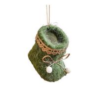 Décorations créatives de chaussures - Jolies décorations de bottes de sapin de Noël - Installation simple pour l'intérieur et l'extérieur - Décoration de vacances à suspendre